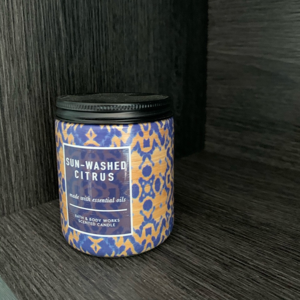 Sun Washed Citrus Single Wick Candle